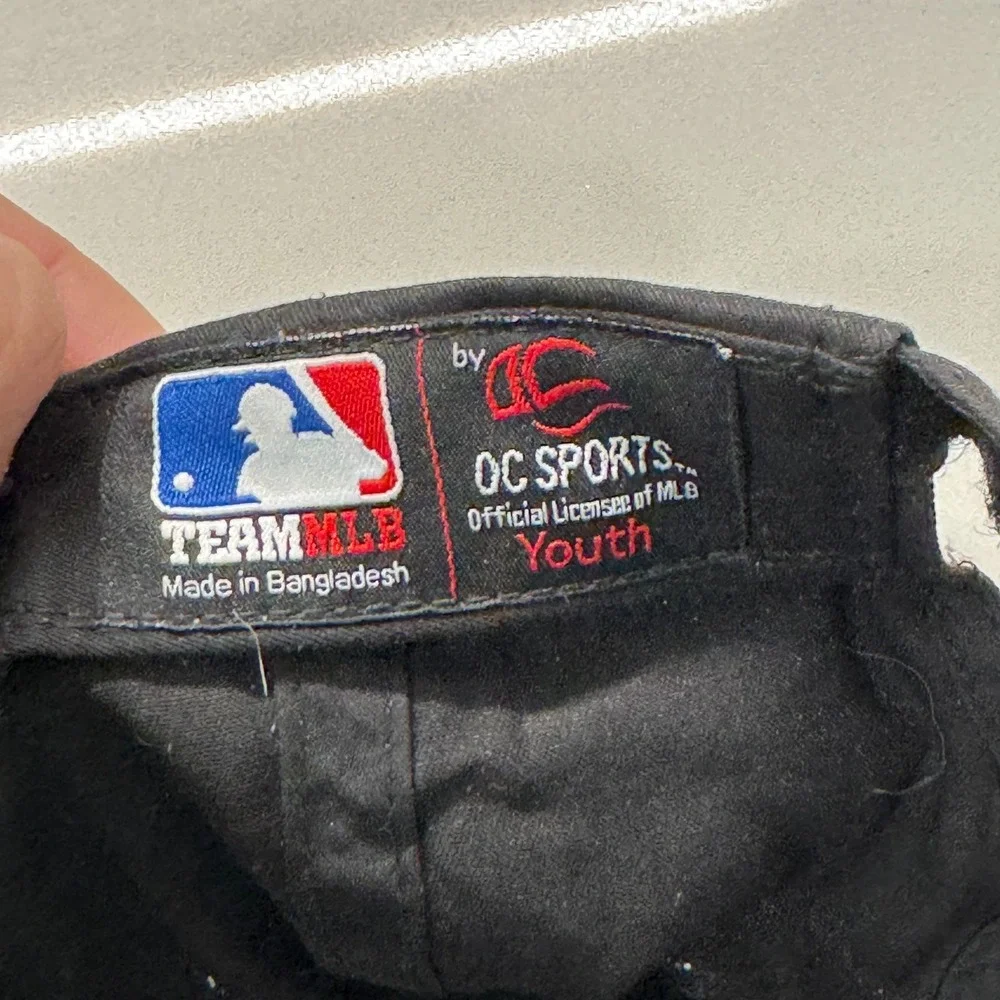 Arizona Diamondbacks Hat Cap Strapback‎ Boys Youth Black Wool Diamond 90s